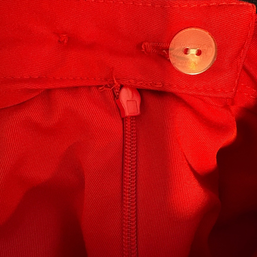 Fairway‎ Golf & Resort Red Skort Size 10 Mini A-Line Pockets Career Casual - Picture 4 of 9